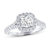 THE LEO Diamond Engagement Ring 1-1/3 ct tw Round-cut 14K White Gold