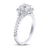 THE LEO Diamond Engagement Ring 1-1/3 ct tw Round-cut 14K White Gold
