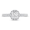 Thumbnail Image 2 of THE LEO Diamond Engagement Ring 3/4 ct tw Round-cut 14K White Gold