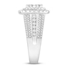 Thumbnail Image 3 of Diamond Engagement Ring 2 ct tw Princess & Round-cut 10K White Gold