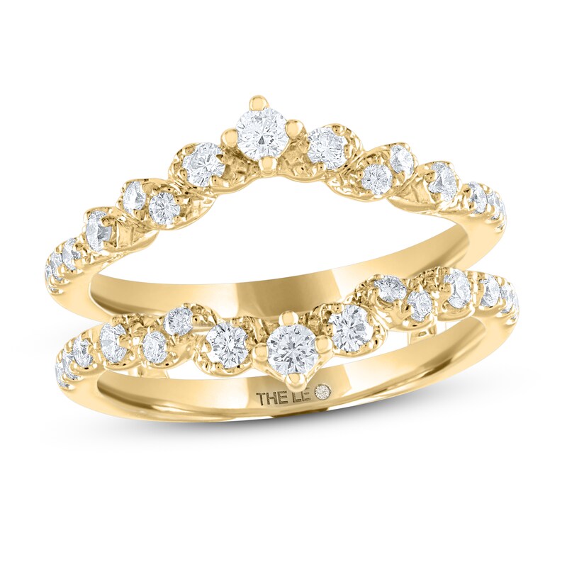 THE LEO Diamond Enhancer Band 5/8 ct tw Round-cut 14K Yellow Gold