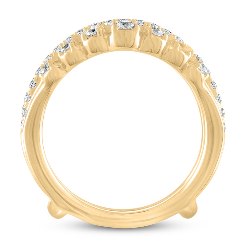 THE LEO Diamond Enhancer Ring 1 ct tw Round-cut 14K Yellow Gold