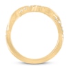 Thumbnail Image 9 of THE LEO Diamond Wedding Band 1/5 ct tw Round-cut 14K Yellow Gold