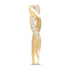 Thumbnail Image 10 of THE LEO Diamond Wedding Band 1/5 ct tw Round-cut 14K Yellow Gold
