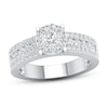 Thumbnail Image 0 of Diamond Engagement Ring 1 ct tw Round-cut 10K White Gold