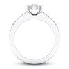 Thumbnail Image 2 of Diamond Engagement Ring 1 ct tw Round-cut 10K White Gold