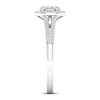 Thumbnail Image 1 of Diamond Engagement Ring 1/3 ct tw Round-cut 10K White Gold