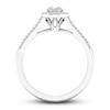 Thumbnail Image 2 of Diamond Engagement Ring 1/3 ct tw Round-cut 10K White Gold