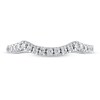 Thumbnail Image 2 of THE LEO Diamond Wedding Band 1/4 ct tw 14K White Gold