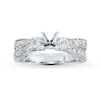 Thumbnail Image 1 of Diamond Ring Setting 5/8 ct tw Round-cut 14K White Gold