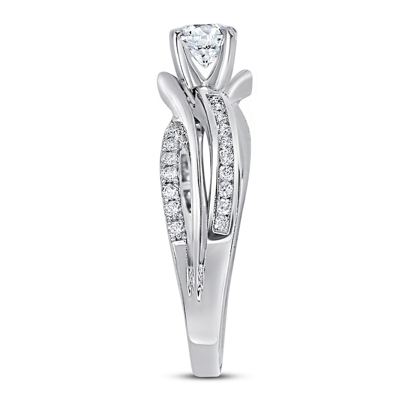 Main Image 2 of Now + Forever Diamond Engagement Ring 5/8 ct tw Round-cut 14K White Gold