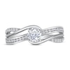Thumbnail Image 4 of Now + Forever Diamond Engagement Ring 5/8 ct tw Round-cut 14K White Gold