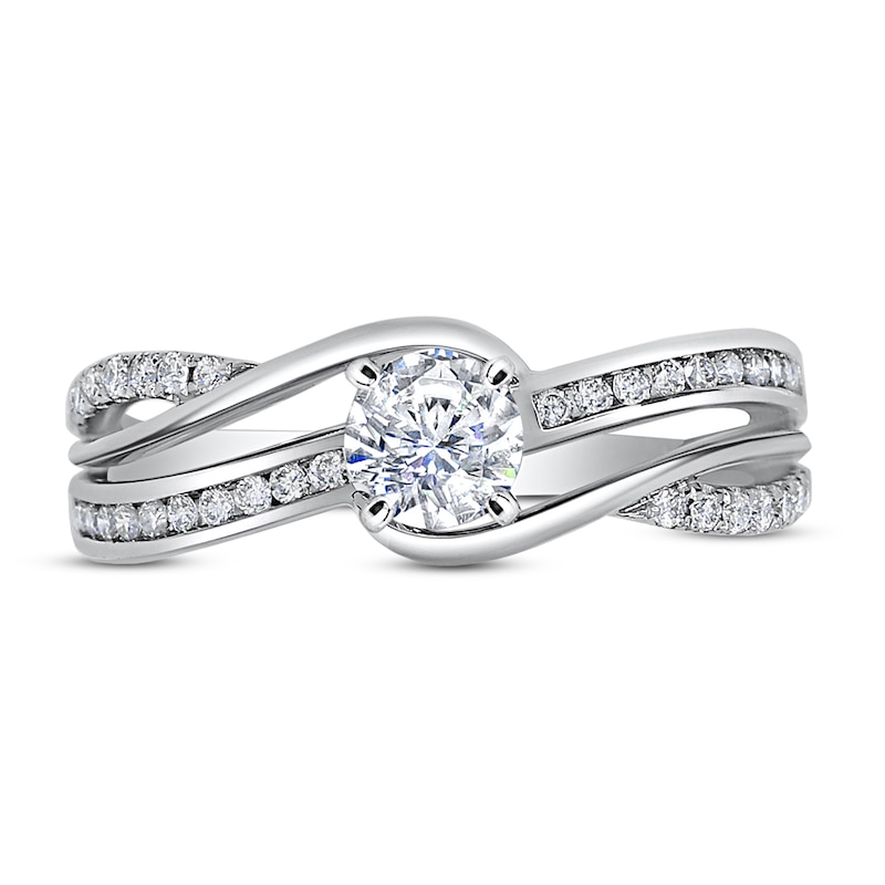 Main Image 4 of Now + Forever Diamond Engagement Ring 5/8 ct tw Round-cut 14K White Gold