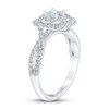 THE LEO First Light Diamond Princess-Cut Engagement Ring 7/8 ct tw 14K White Gold