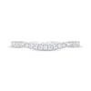 Thumbnail Image 1 of THE LEO First Light Diamond Wedding Band 1/6 ct tw 14K White Gold