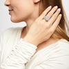 Thumbnail Image 4 of Now + Forever Diamond Engagement Ring 3 ct tw Round & Baguette 14K White Gold