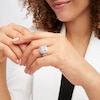 Thumbnail Image 1 of Diamond Engagement Ring 2 ct tw Princess & Round 14K White Gold