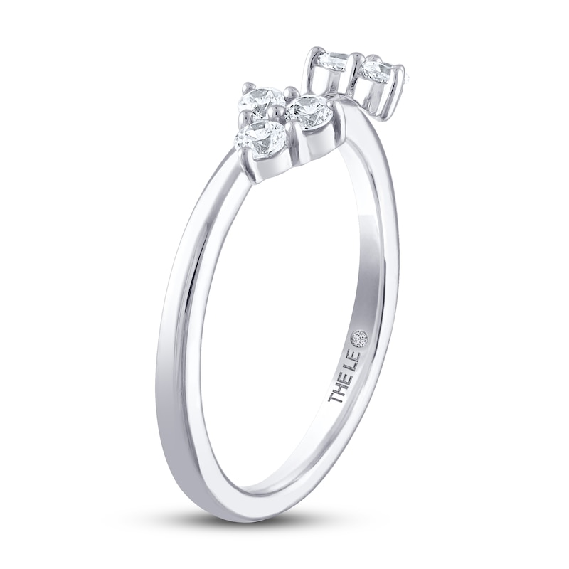 Main Image 2 of THE LEO Diamond Enhancer Ring 1/3 ct tw Round-cut 14K White Gold