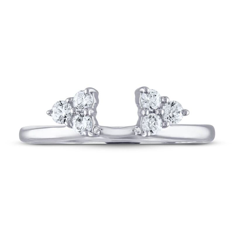 Main Image 3 of THE LEO Diamond Enhancer Ring 1/3 ct tw Round-cut 14K White Gold