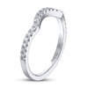 Thumbnail Image 2 of THE LEO Diamond Wedding Band 1/5 ct tw Round-cut 14K White Gold