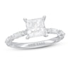 Thumbnail Image 0 of Neil Lane Premiere Diamond Engagement Ring 1-7/8 ct tw Princess, Baguette & Round 14K White Gold