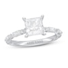Thumbnail Image 1 of Neil Lane Premiere Diamond Engagement Ring 1-7/8 ct tw Princess, Baguette & Round 14K White Gold