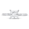 Thumbnail Image 2 of Neil Lane Premiere Diamond Engagement Ring 1-7/8 ct tw Princess, Baguette & Round 14K White Gold
