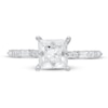 Thumbnail Image 3 of Neil Lane Premiere Diamond Engagement Ring 1-7/8 ct tw Princess, Baguette & Round 14K White Gold