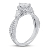Thumbnail Image 2 of Neil Lane Premiere Diamond Engagement Ring 1-3/8 ct tw Princess/Round 14K White Gold