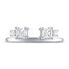 Thumbnail Image 2 of THE LEO Diamond Enhancer Ring 3/4 ct tw Princess & Round-cut 14K White Gold