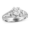 Adrianna Papell Diamond Engagement Ring 1-1/3 ct tw Round & Marquise 14K White Gold