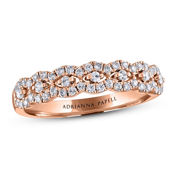 rose gold adrianna papell