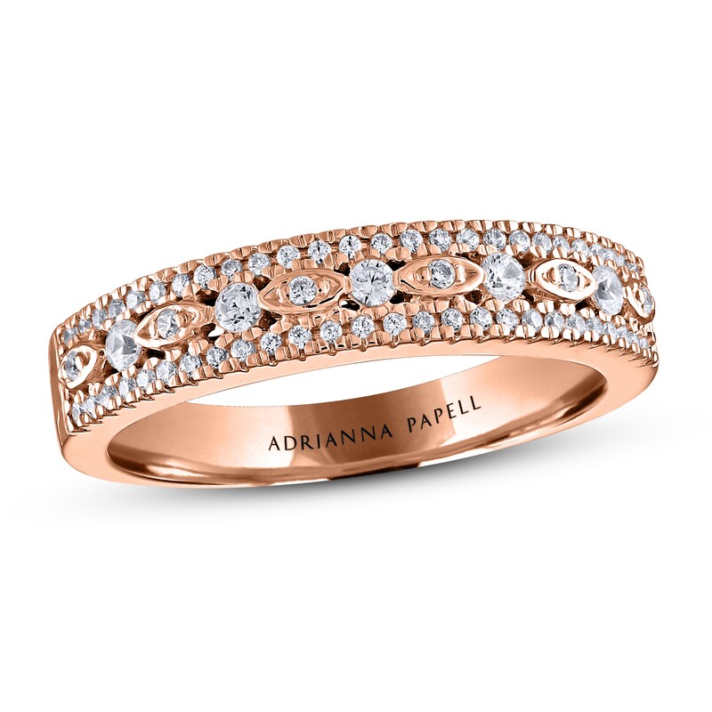 rose gold adrianna papell