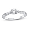 Thumbnail Image 1 of Now + Forever Diamond Engagement Ring 1/2 ct tw Round-cut 14K White Gold