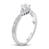 Thumbnail Image 1 of Diamond Engagement Ring 1/2 ct tw Round-cut 14K White Gold