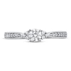 Thumbnail Image 2 of Diamond Engagement Ring 1/2 ct tw Round-cut 14K White Gold