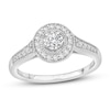 Thumbnail Image 0 of Diamond Engagement Ring 3/8 ct tw Round-cut 10K White Gold