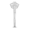 Thumbnail Image 2 of Diamond Engagement Ring 3/8 ct tw Round-cut 10K White Gold