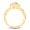 Thumbnail Image 2 of Now + Forever Diamond Engagement Ring 1/2 ct tw Round-cut 10K Yellow Gold