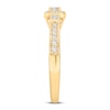 Thumbnail Image 3 of Now + Forever Diamond Engagement Ring 1/2 ct tw Round-cut 10K Yellow Gold