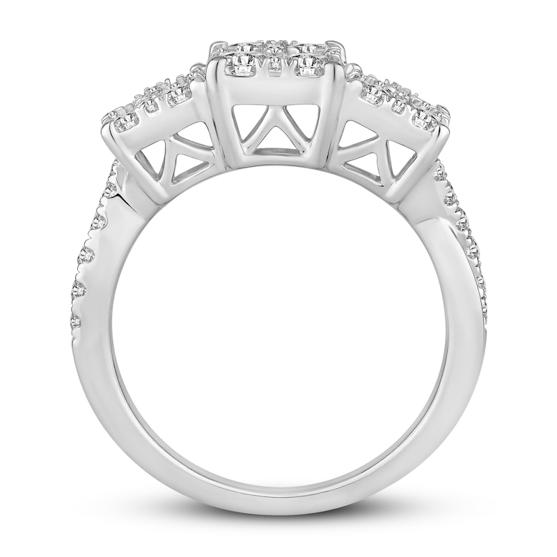 Main Image 2 of Now + Forever Diamond Engagement Ring 1-1/2 ct tw Round-cut 10K White Gold