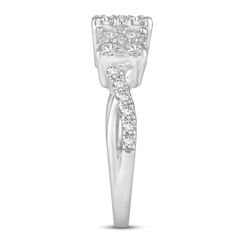 Main Image 3 of Now + Forever Diamond Engagement Ring 1-1/2 ct tw Round-cut 10K White Gold