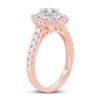 Thumbnail Image 2 of Now + Forever Diamond Engagement Ring 1 ct tw Pear & Round 14K Rose Gold