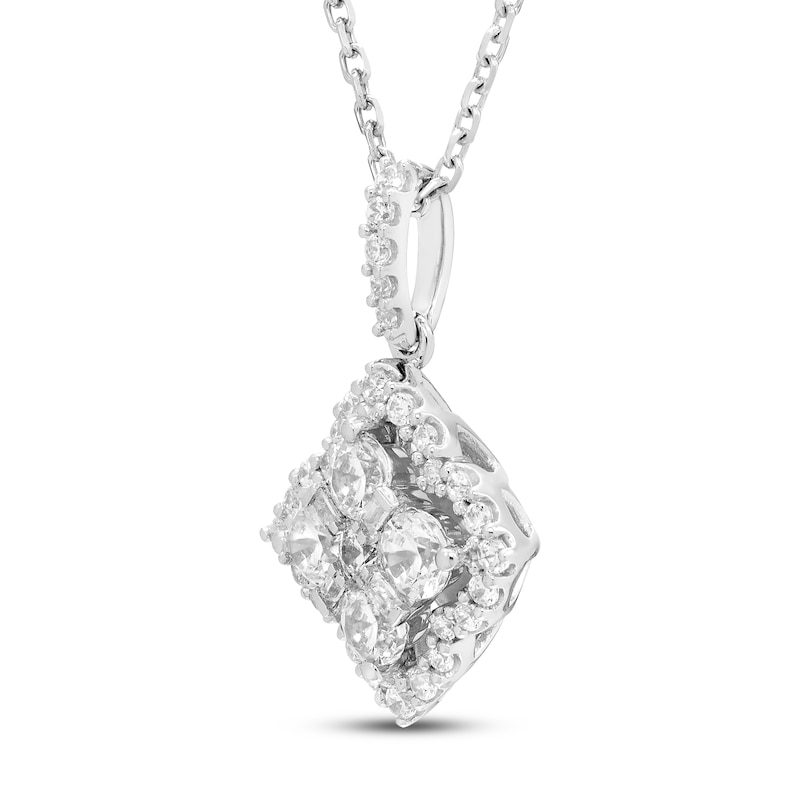 Main Image 2 of Neil Lane Diamond Necklace 5/8 ct tw 14K White Gold 19&quot;