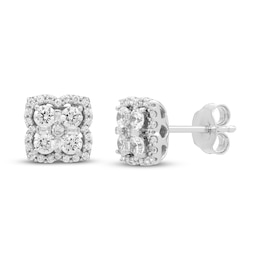 Neil Lane Diamond Earrings 3/4 ct tw 14K White Gold
