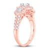 Diamond Engagement Ring 1-1/2 ct tw Round-cut 14K Rose Gold