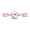 Thumbnail Image 3 of Now + Forever Diamond Engagement Ring 3/4 ct tw Round-cut 14K Rose Gold