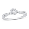 Thumbnail Image 1 of Now + Forever Diamond Engagement Ring 3/4 ct tw Round-cut 14K White Gold