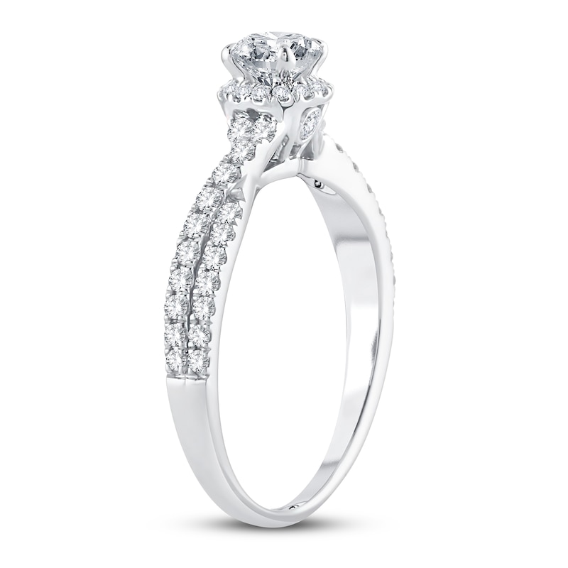 Main Image 2 of Now + Forever Diamond Engagement Ring 3/4 ct tw Round-cut 14K White Gold