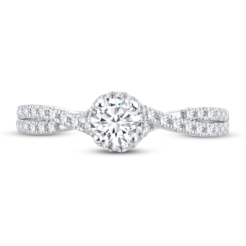 Main Image 3 of Now + Forever Diamond Engagement Ring 3/4 ct tw Round-cut 14K White Gold